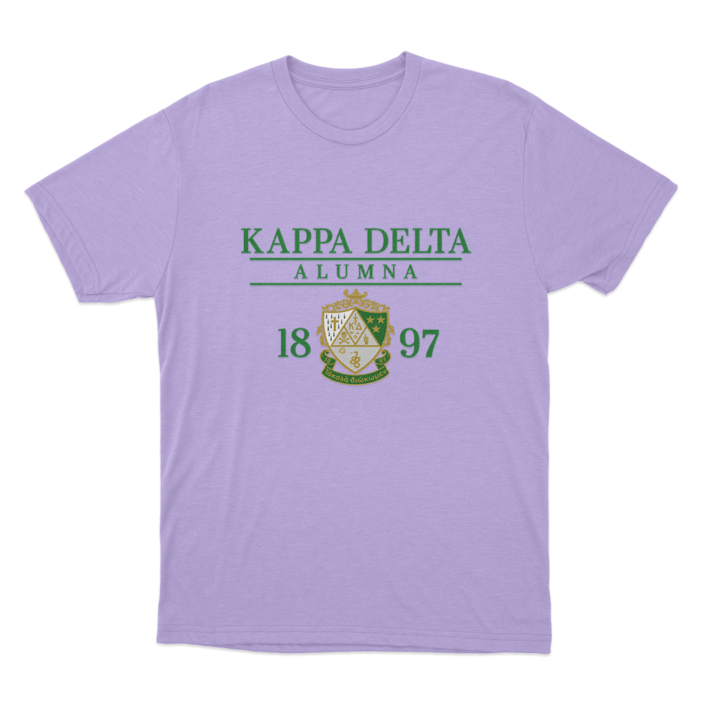 Alumna Unisex T Shirt Purple Alumna Unisex T Shirt Purple