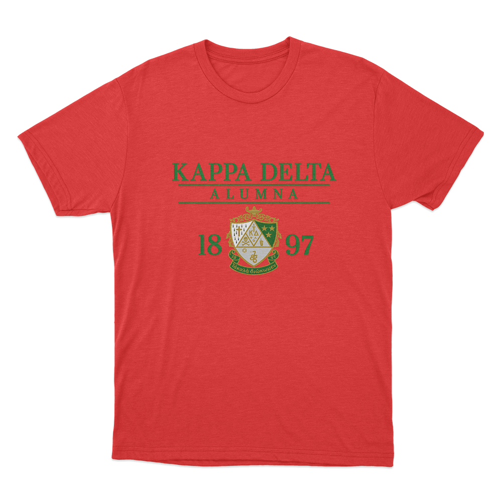 Alumna Unisex T Shirt Red Alumna Unisex T Shirt Red