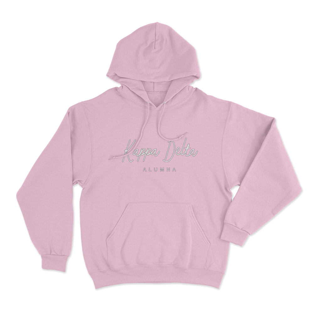 Kappa Delta Alumna Unisex Hoodie Pink Kappa Delta Alumna Unisex Hoodie Pink