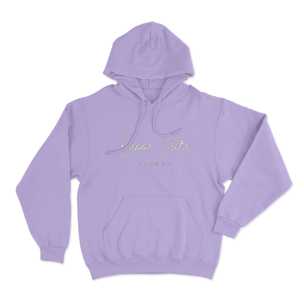 Kappa Delta Alumna Unisex Hoodie Purple Kappa Delta Alumna Unisex Hoodie Purple