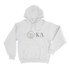 Kappa Delta Classic Logo Unisex Hoodie White