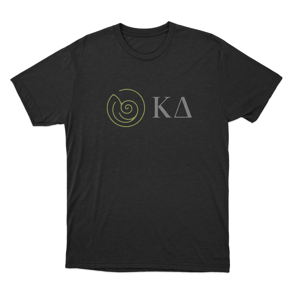 Kappa Delta Classic Logo Unisex T Shirt Black Kappa Delta Classic Logo Unisex T Shirt Black