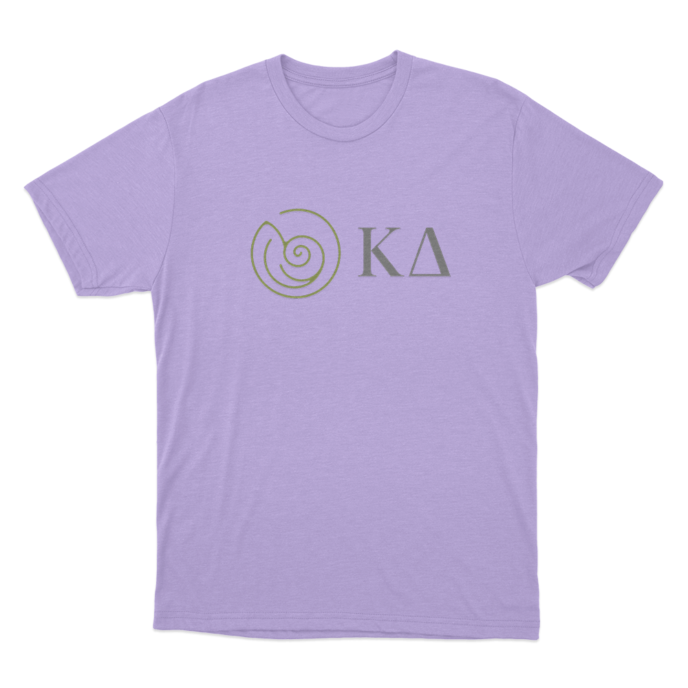 Kappa Delta Classic Logo Unisex T Shirt Purple Kappa Delta Classic Logo Unisex T Shirt Purple